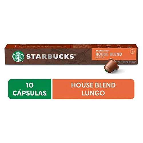 CAPSULA STARBUCKS LUNGO HOUSE BLEND 57G
