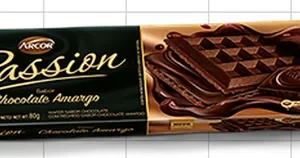 BISC ARCOR PASSION CHOC AMARGO 80G