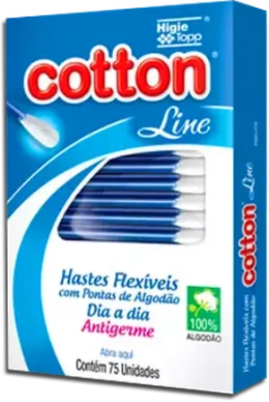 HASTES COTTON LINE DIA DIA         75UN.