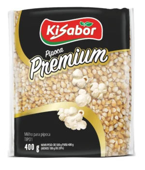 MILHO PIPOCA KISABOR PREMIUM        400G