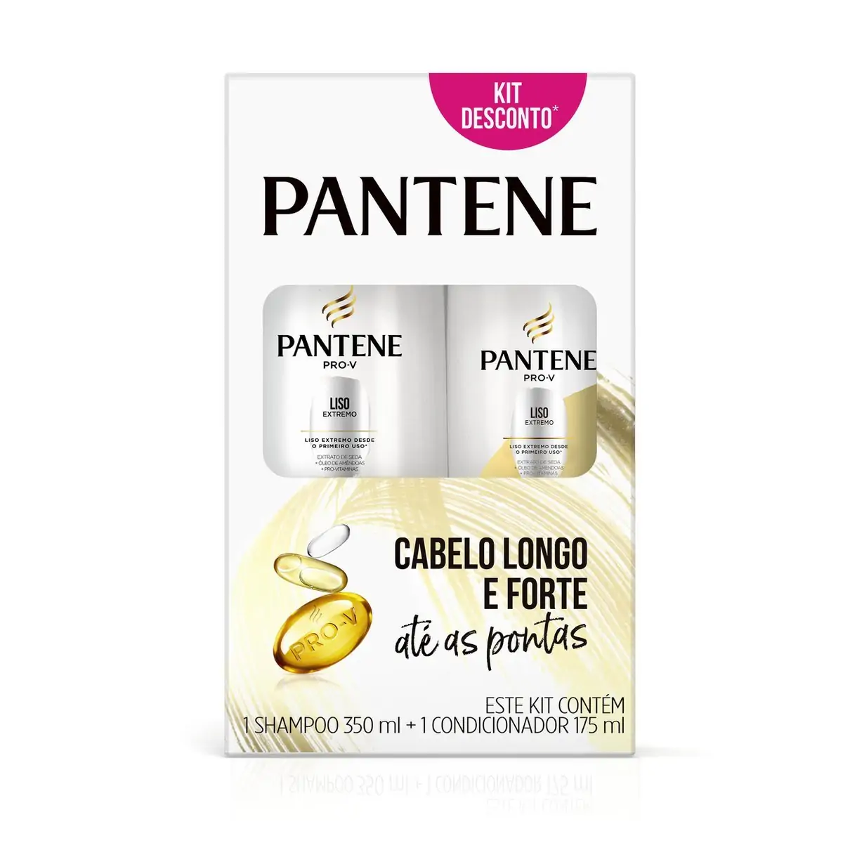 KIT PANTENE SH E COND LISO EXTREMO    UN