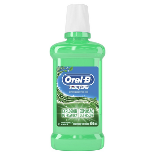 ANTISEPTICO ORAL B HORTELA L500ML/P300M
