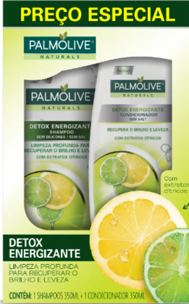 KIT SH+COND PALMOLIVE DETOX           UN