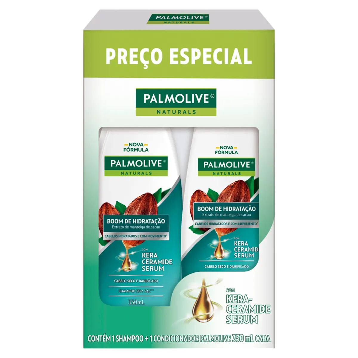 KIT SH+COND PALMOLIVE BOOM HIDRATACAO UN