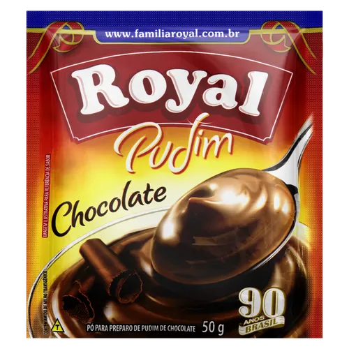 PUDIM ROYAL CHOCOLATE                50G