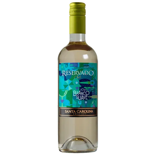 VINHO SANTA CAROLINA BRANCO SUAVE  750ML