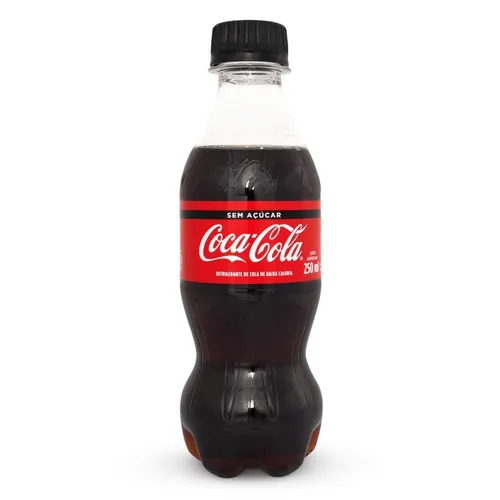 REFR.COCA COLA ZERO PET            250ML