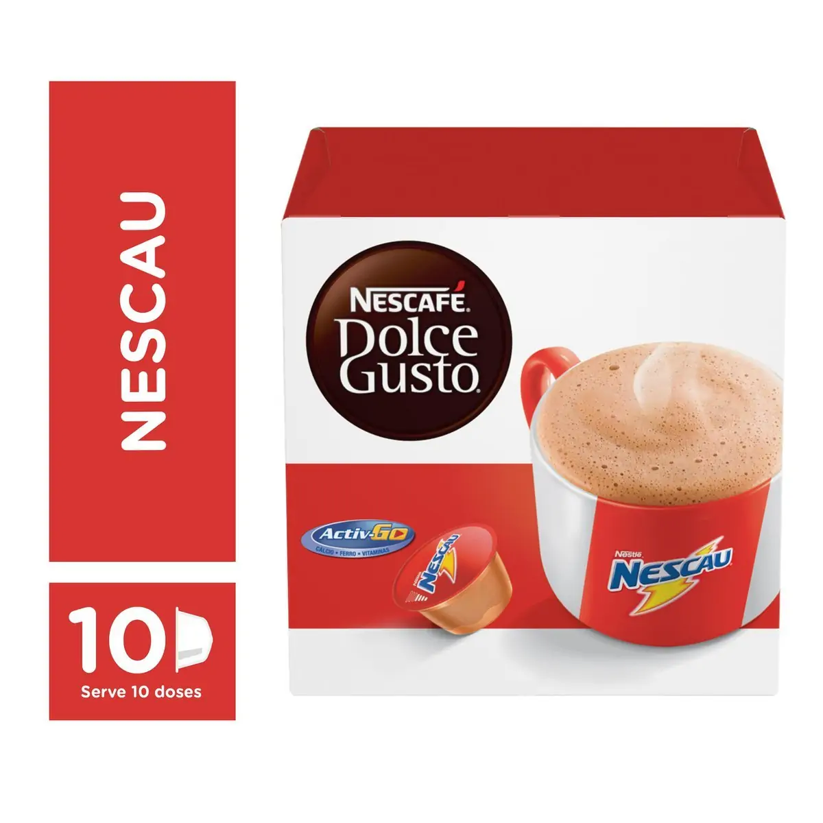 CAPSULA N.DOLCE GUSTO NESCAU       170G