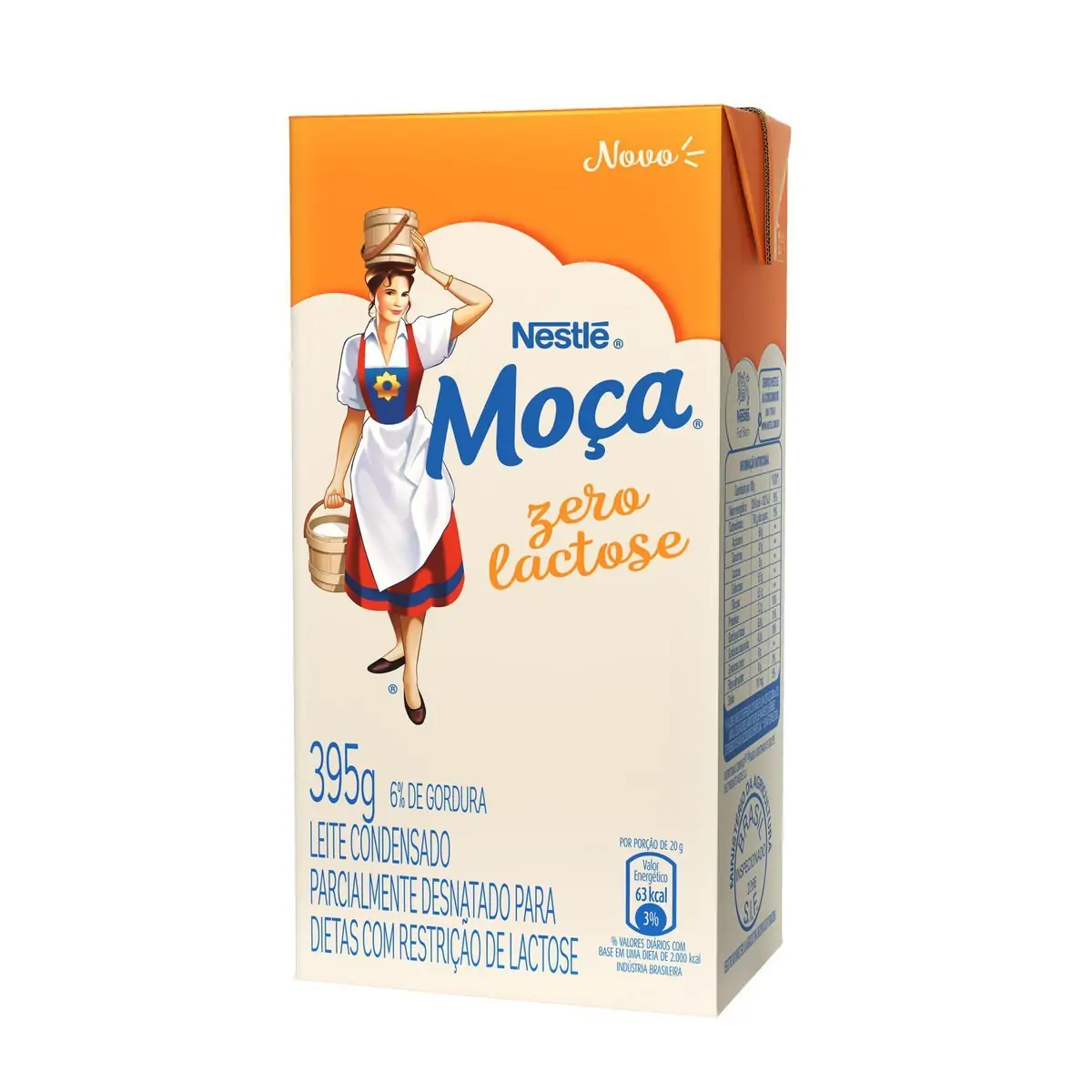 LEITE COND.MOCA ZERO LACTOSE S/D TP 395G