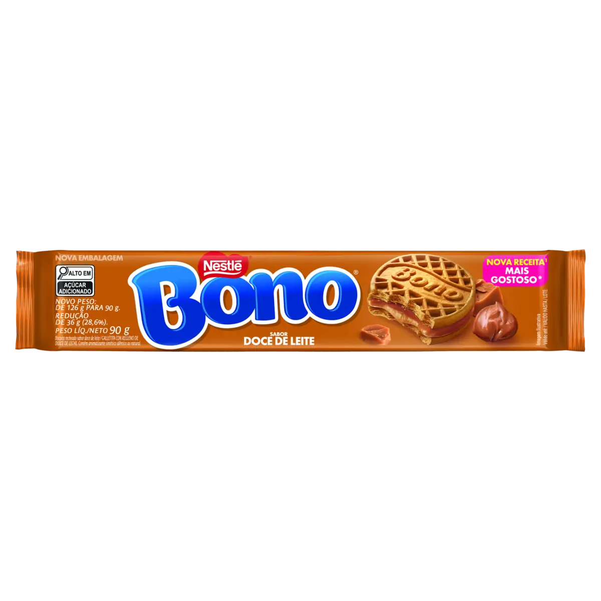 BISC NESTLE RECH BONO D. LEITE       90G