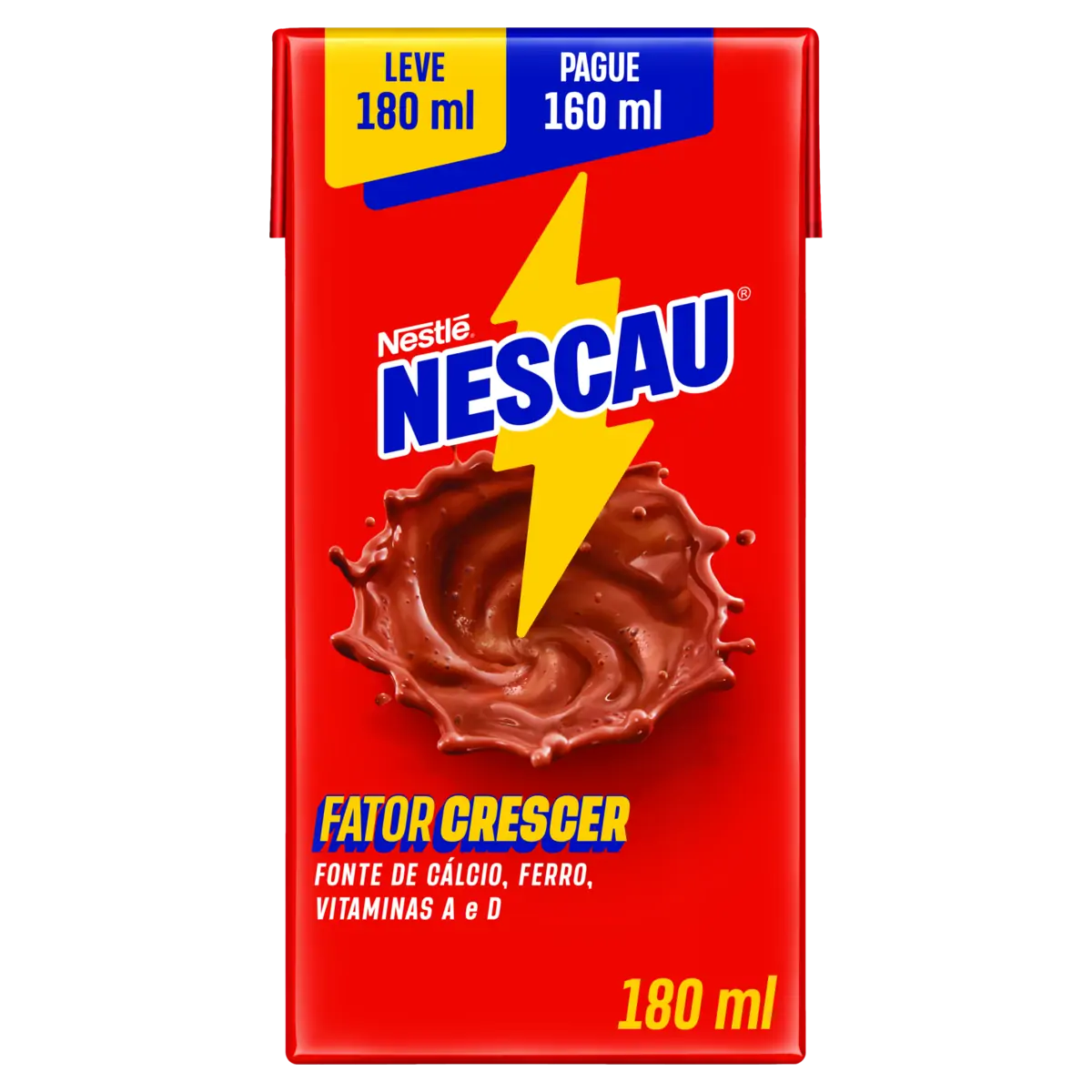 BEB LACTEA NESCAU PAGUE 160ML      180ML