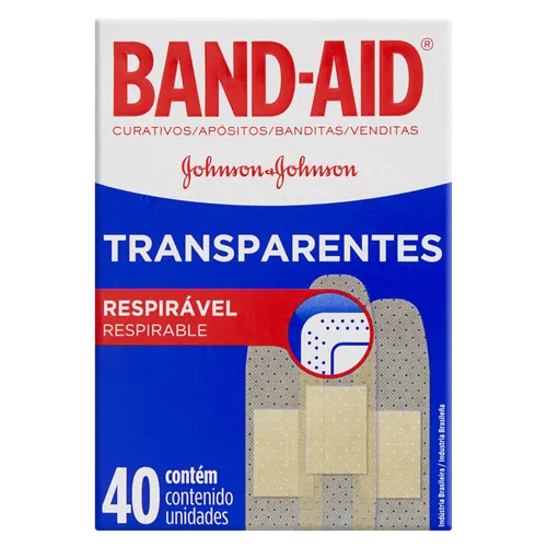 CURATIVO BAND AID                C/40 UN