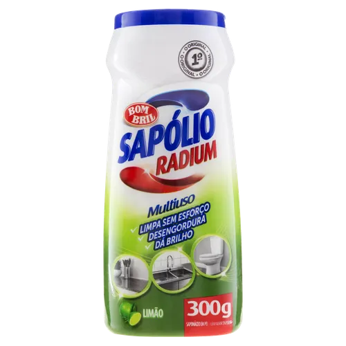 SAPONACEO PO RADIUM LIMAO           300G