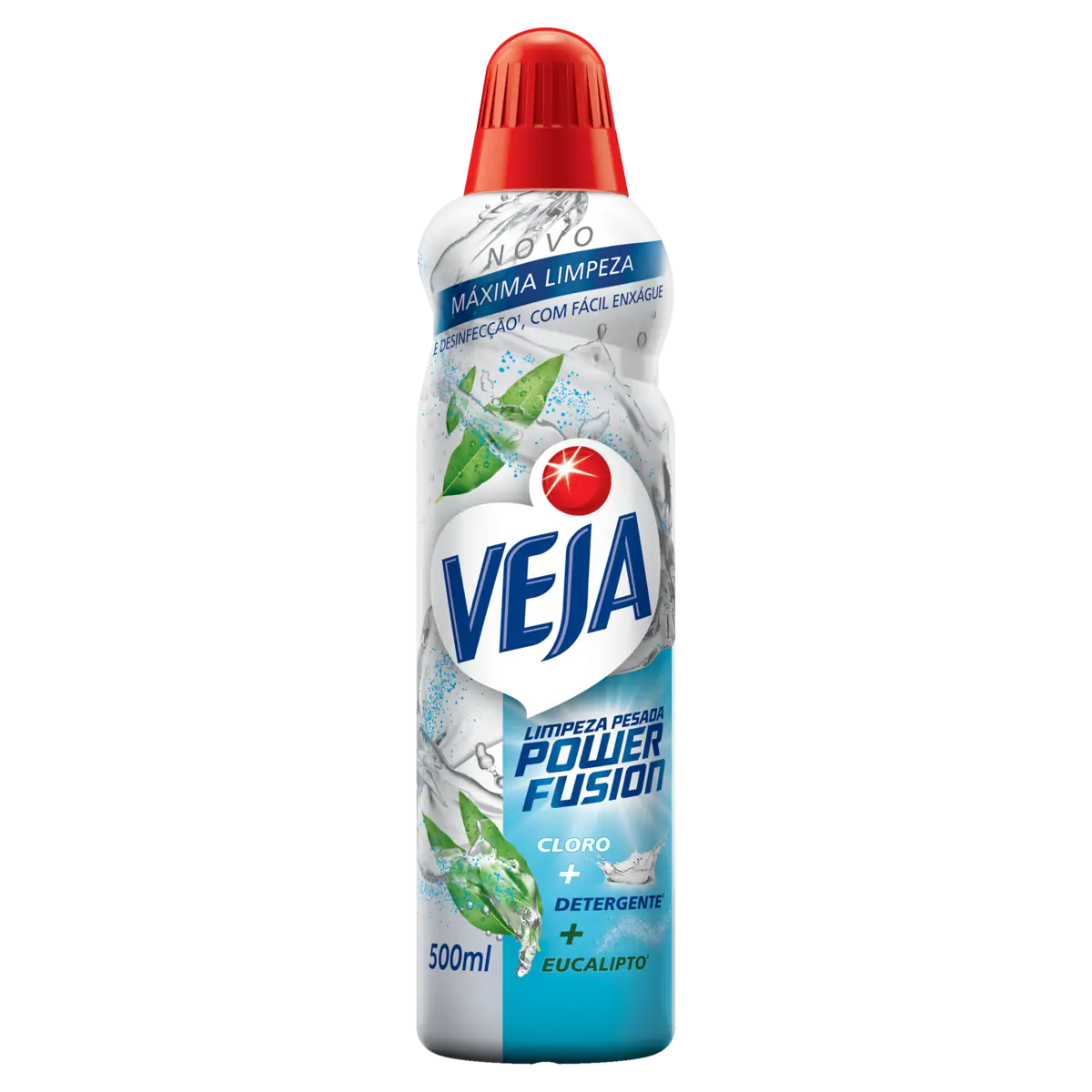 LIMP VEJA P FUSION CLORO+DET+EUCA  500ML