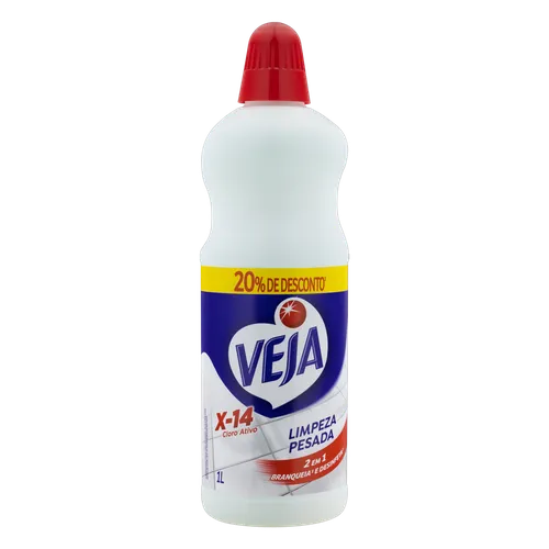 LIMP VEJA LIMP PESADA CLORO 1L   20%DESC