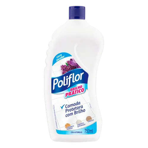CERA POLIFLOR PRATIC INCOLOR       750ML