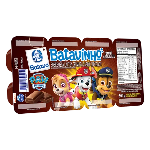 SOBREMESA BATAVO CREMOSA CHOCOLATE  304G