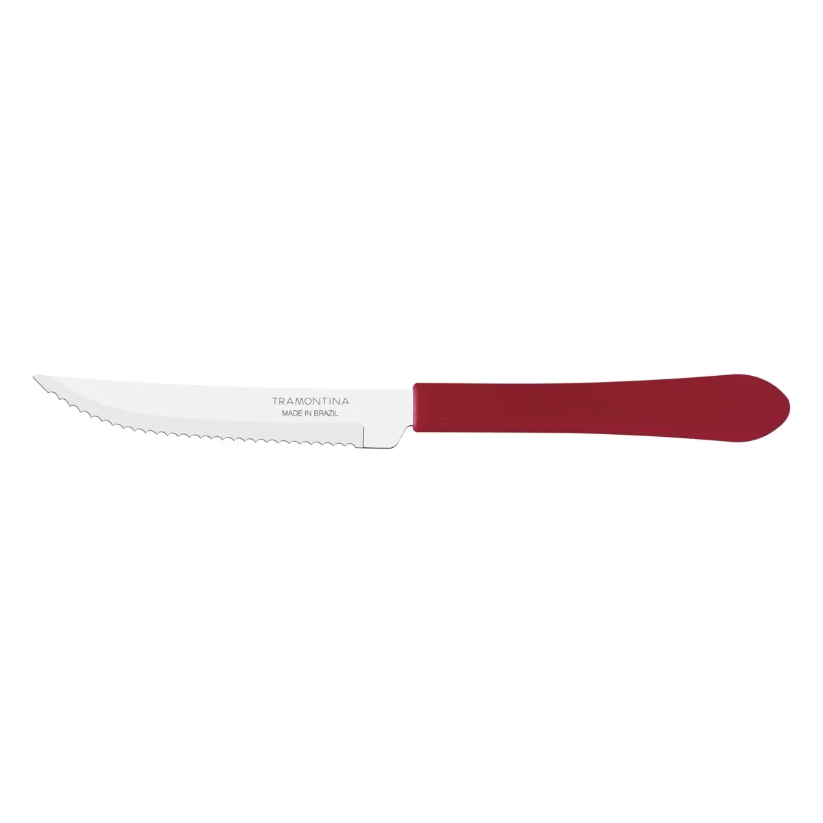 FACA CHURRASCO TRAMONTINA INOX VERM  UN