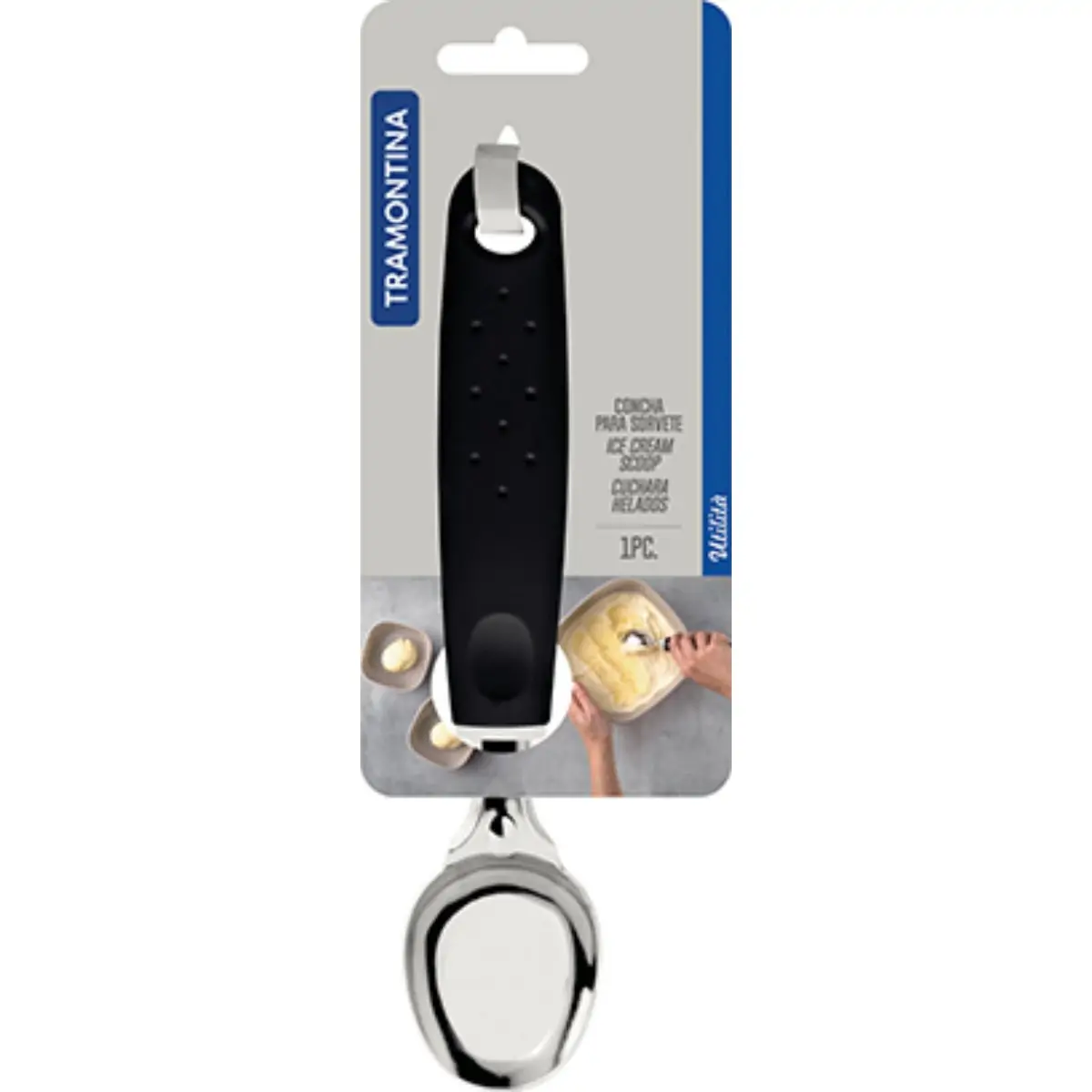 CONCHA P/SORVETE TRAMONTINA PTO       UN