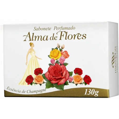 SABONETE ALMA FLORES CHAMPGNE       130G