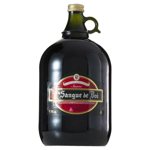 VINHO SANGUE BOI TINTO SUAVE          4L