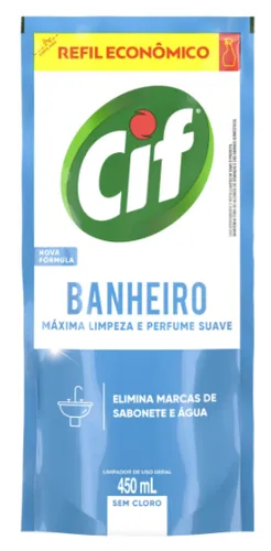 LIMP CIF BANHEIRO SACHET           450ML