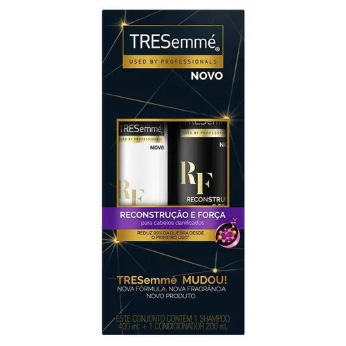 KIT TRESSEMME SH/CONDIC  REC/FORCA 400ML