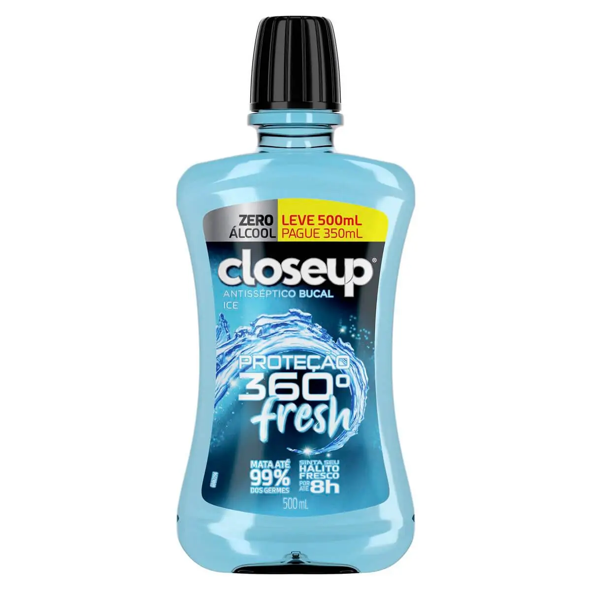 ANTISSEPTICO CLOSE UP ICE 0 LV500PG350ML