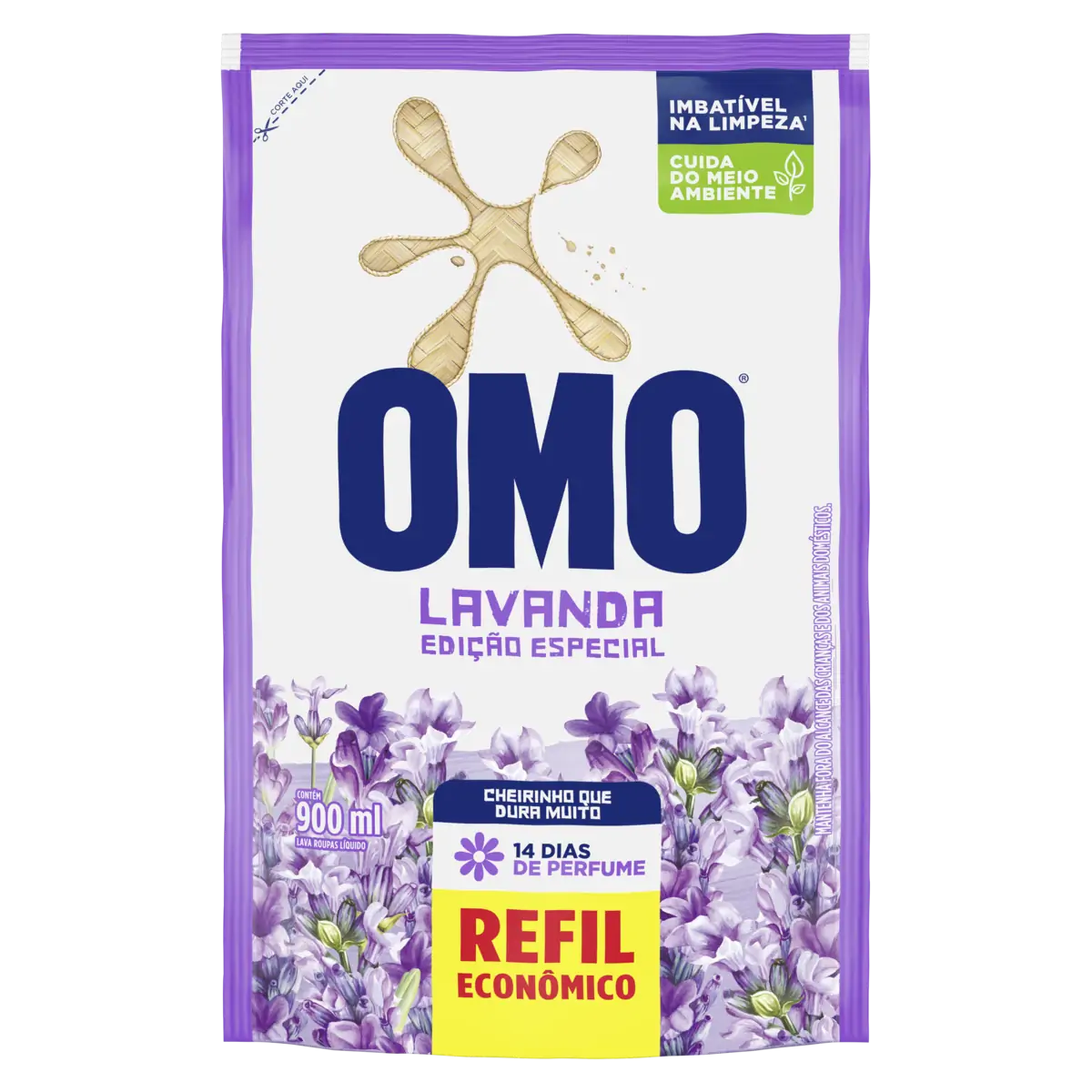 DETERG. OMO LIQUIDO LAVANDA        900ML