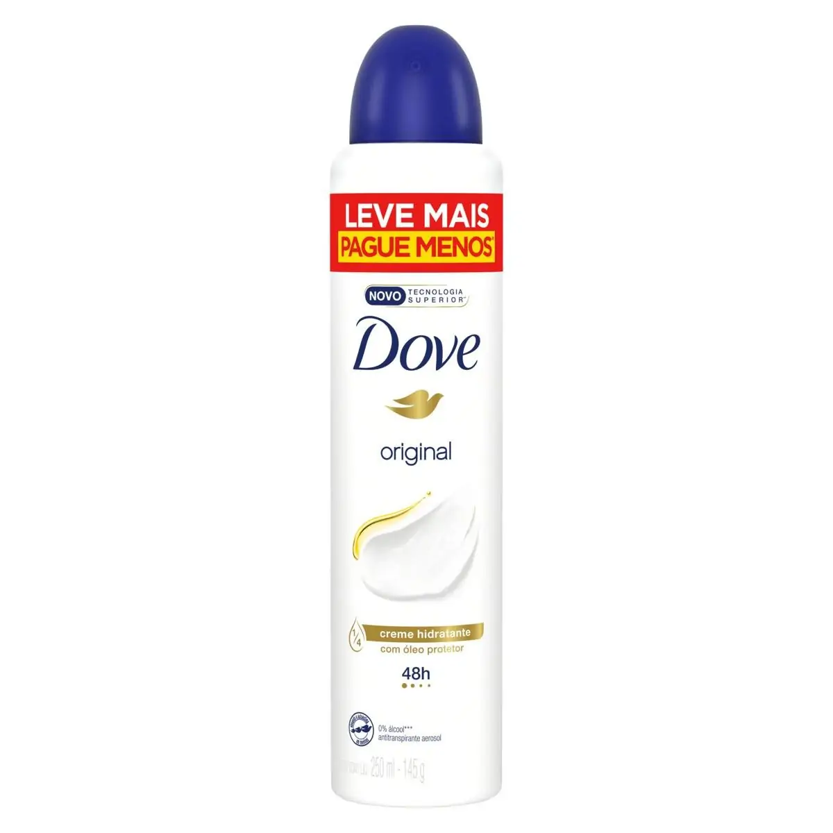 DESOD AERO DOVE FEM ORIGINAL   250ML