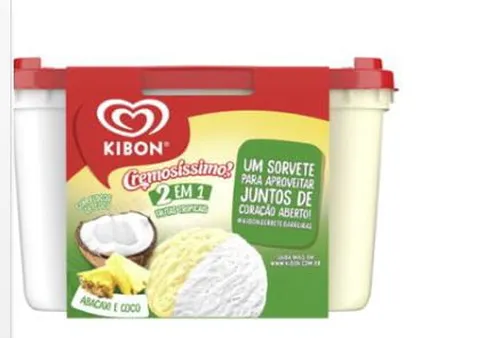 SORV KIBON CREMOSISSIMO ABACAXI/COCO  2L