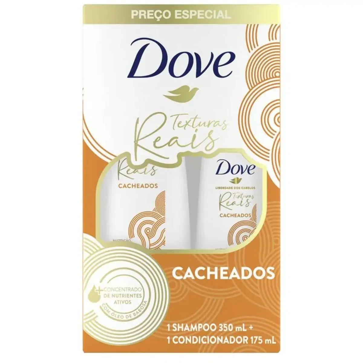 KIT DOVE SH/COND TEXTURAS REAIS CACH UN