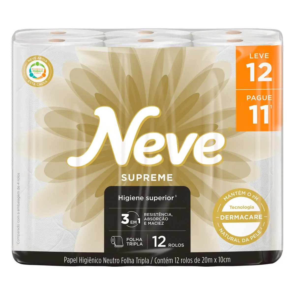 PAPEL HIG NEVE SUPREME LV12 PG11