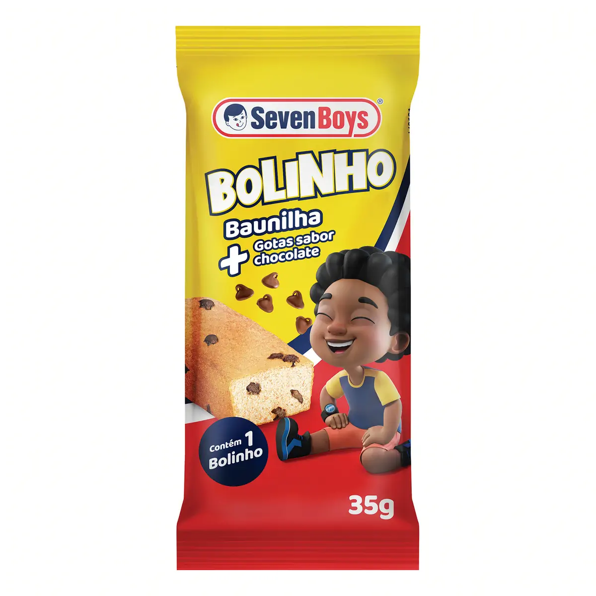 BOLINHO SEVENBOYS BAUNILHA 35G