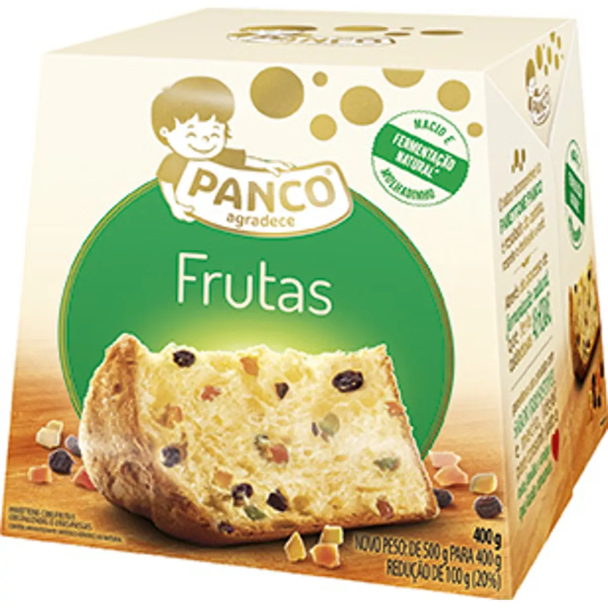 PANETTONE PANCO FRUTAS              400G