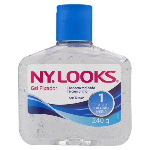 GEL FIXADOR NY LOOKS 1 FIX MEDIA    240G
