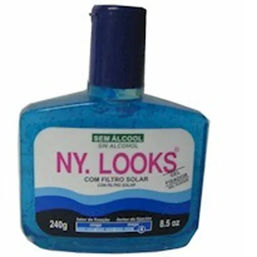GEL FIXADOR NY LOOKS 4 MEG FORTE    240G