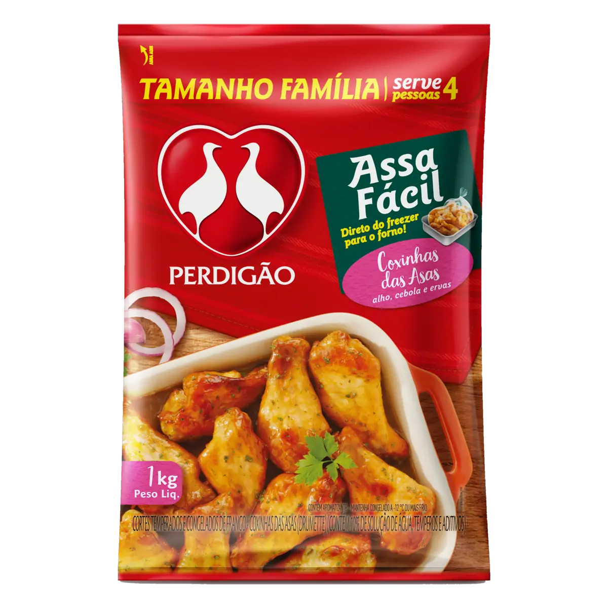 COXINHA DAS ASAS ASSA FACIL PERDIGAO 1KG