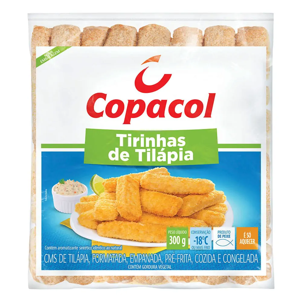 STICK DE PEIXE TILAPIA COPACOL 300GR
