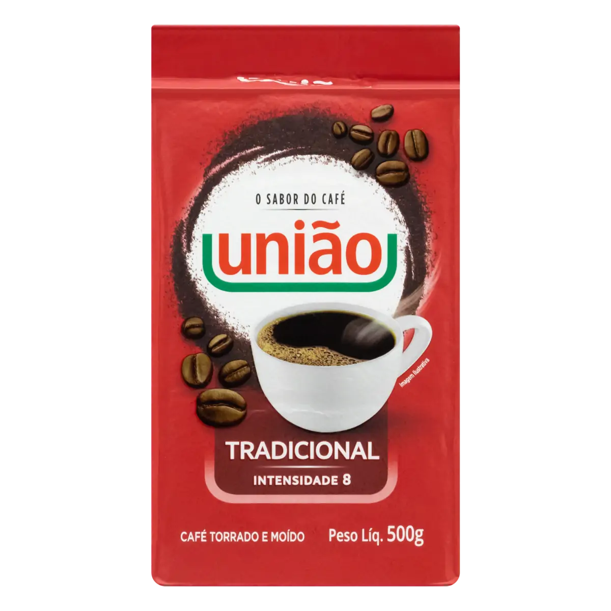CAFE UNIAO TRADICIONAL A VACUO      500G