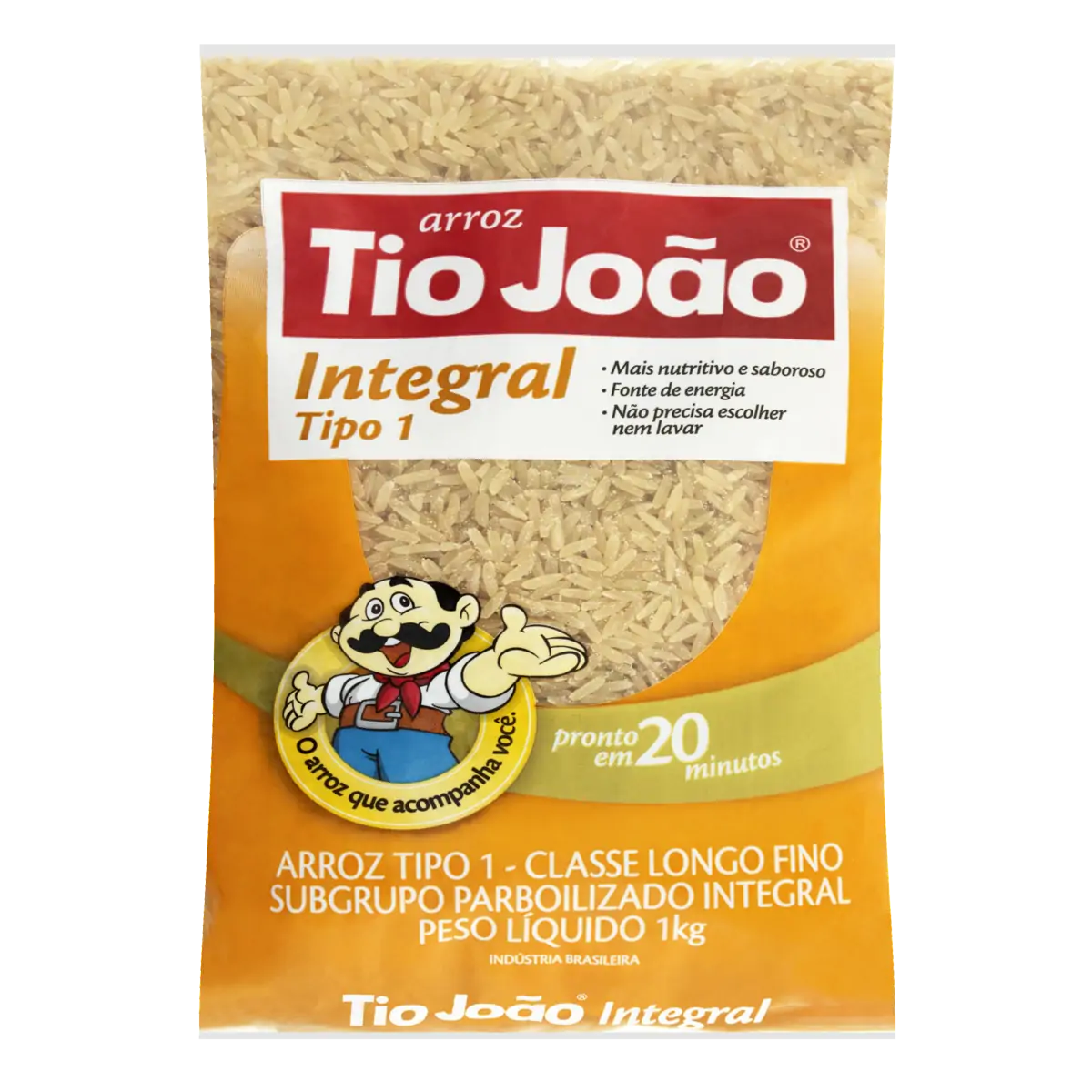 ARROZ TIO JOAO INTEGRAL              1KG