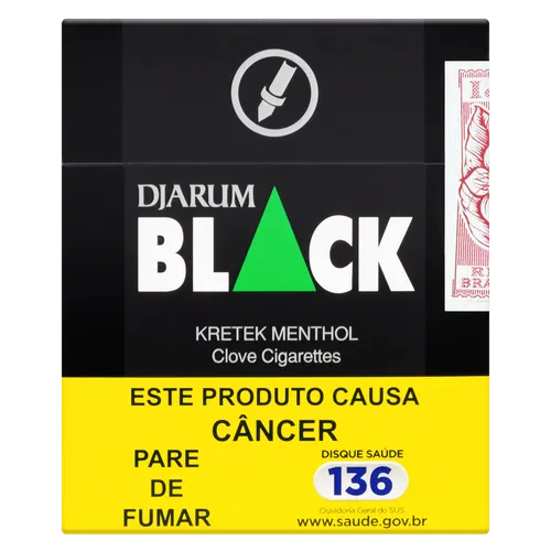 CIG DJARUM BLACK MENTHOL BOX    UN