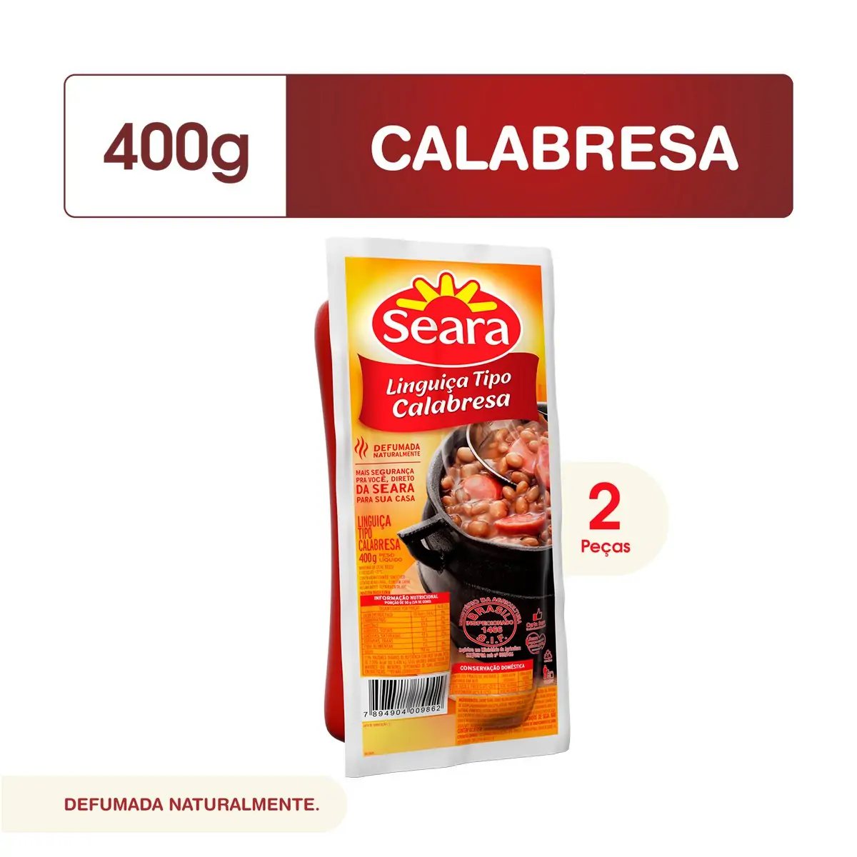 LING CALABRESA SEARA                400G