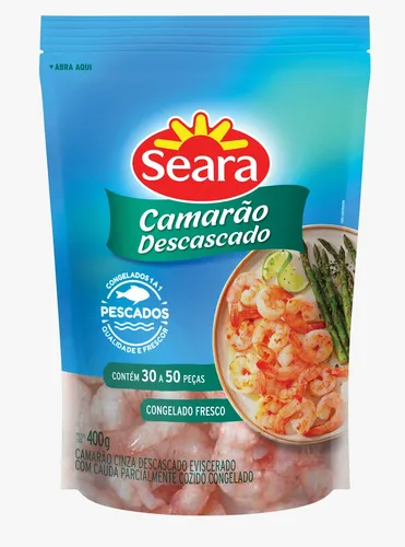CAMARAO SEARA DESCASCADO 30/50  400G