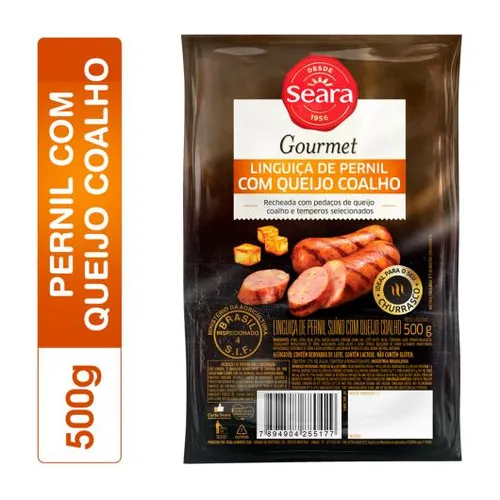 LING C/ QUEIJO COALHO SEARA GOURMET 500G