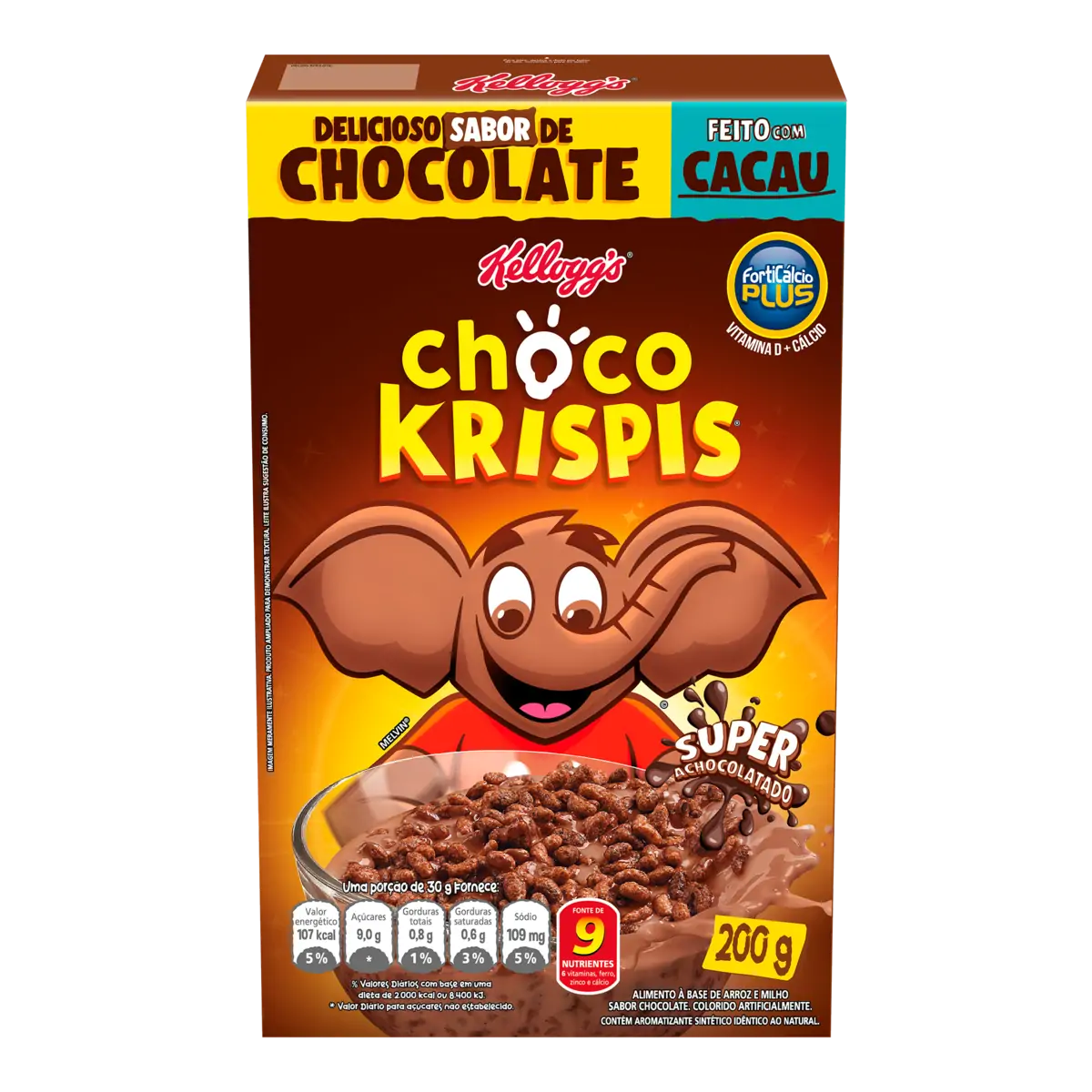 SUCRILHOS KELLOGS CHOCO KRISPIS  200G