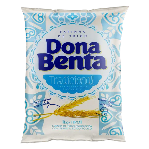 FAR TRIGO DONA BENTA TRAD EMB PLAST 1KG