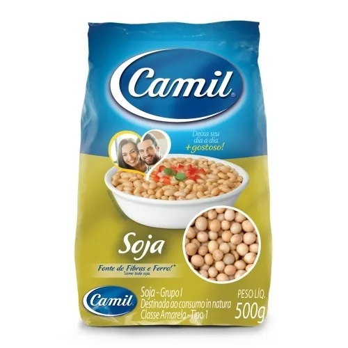 SOJA EM GRAOS CAMIL                 500G