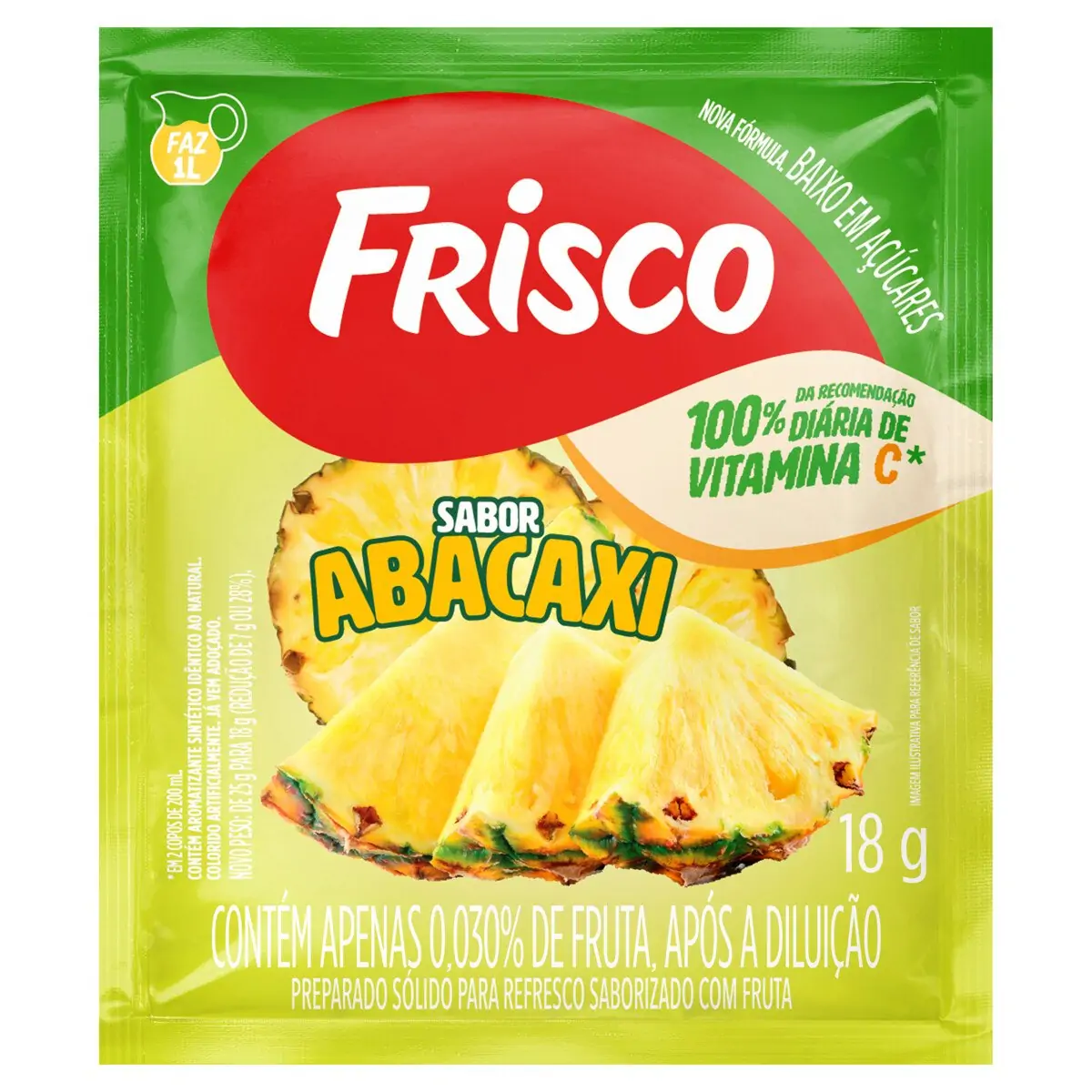 REFRESCO FRISCO ABACAXI             18GR