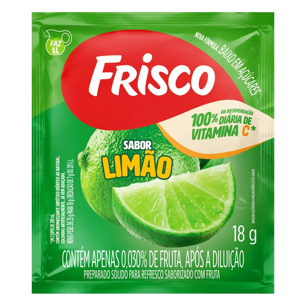 REFRESCO FRISCO LIMAO          18GR